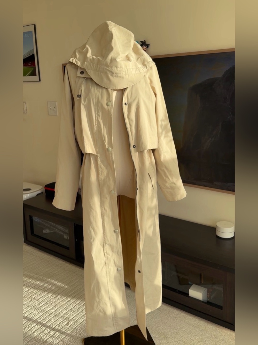 L.L. Bean Women’s Beige Trench Coat | Women’s Petite Small